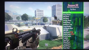 Bossam v6 mod menu showcase CallOfDuty Black Ops 2 PS3