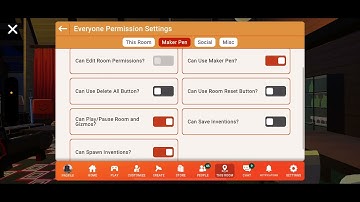 How to give maker pen and invention perms to other players in your dorm (updated version) RecRoom