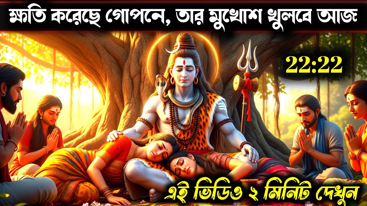 ১১১১ 🕉️ মহাদেবর বার্তা 🐓 বড় শিকার জালে পড়তে চলেছে | বন্ধ ঘরে চুপচাপ এই ভিডিওটি দেখুন…