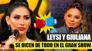 GIULIANA RENGIFO NO PERDONÓ QUE LEYSI SUAREZ SE BURLE DE SU FÍSICO EN EL GRAN SHOW