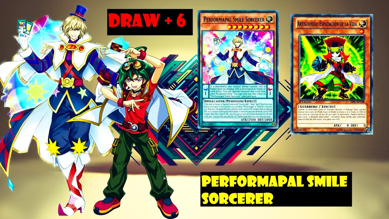 (YGOPRO)Performapal Smile Sorcerer deck,Performapal Life Swordsman