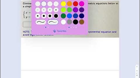 SM3.13.20 — Rewrite Parametric Equations by Eliminating the Parameter