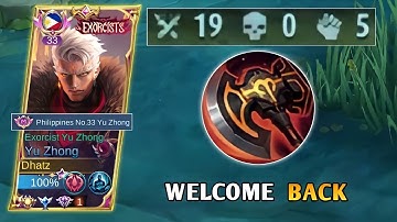 NO DEATH! WAR AXE IS BACK TO META! | YU ZHONG BEST BUILD 2023