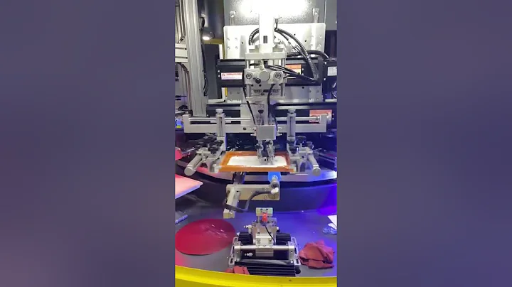 CNC401 4 Color Automatic Glass Bottle Screen Printing Machine