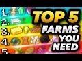 Top 5 BEST Minecraft BEDROCK Farms You NEED!