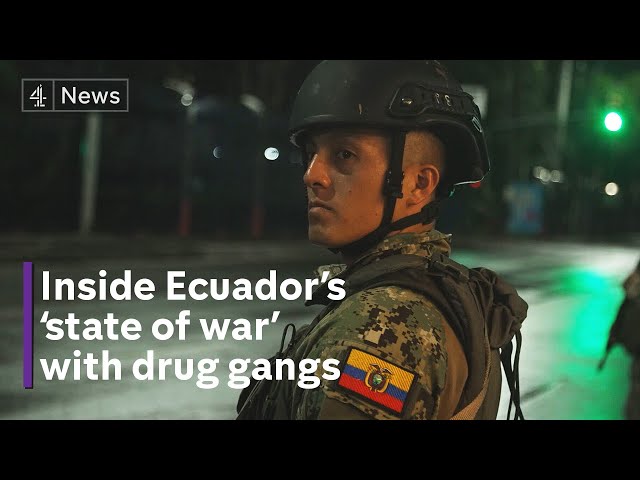 Ecuador declares ‘state of war’ against drug gangs class=