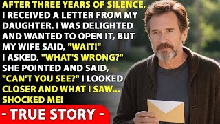 After Three Years Of Silence My Daughter Wrote To Me  One Detail Made Me Sit Down Immediately