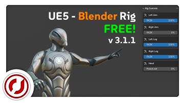 Free UE5 Blender Rig: Enhanced Control & Bug Fixes for Better Animations