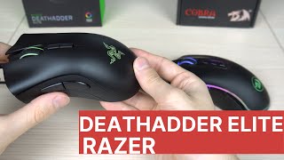 Razer DeathAdder Elite 16K СЕНСОР! Обзор и сравнение с китайской мышкой