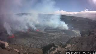 USGS Volcano Afidus Camera Footage