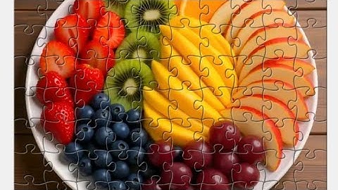 Fruits Puzzle Game #animation #creativepuzzles #puzzlechallenge #art #artpuzzle #painting #games #hd