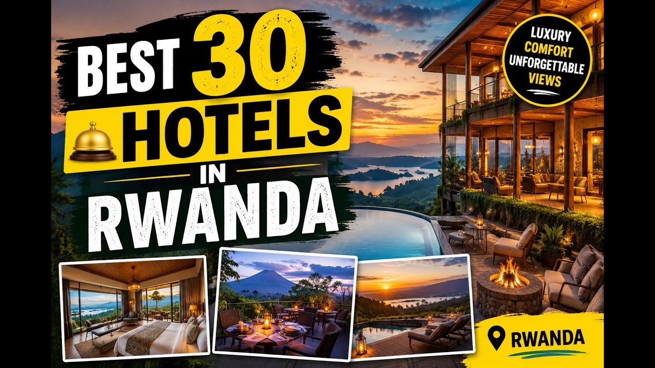 Top 30 Best And Most Beautiful Hotels in Rwanda | Luxury Resorts You ...