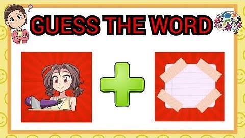 Guess the word| Connect the pictures| Interesting game| Can you find correct word?
