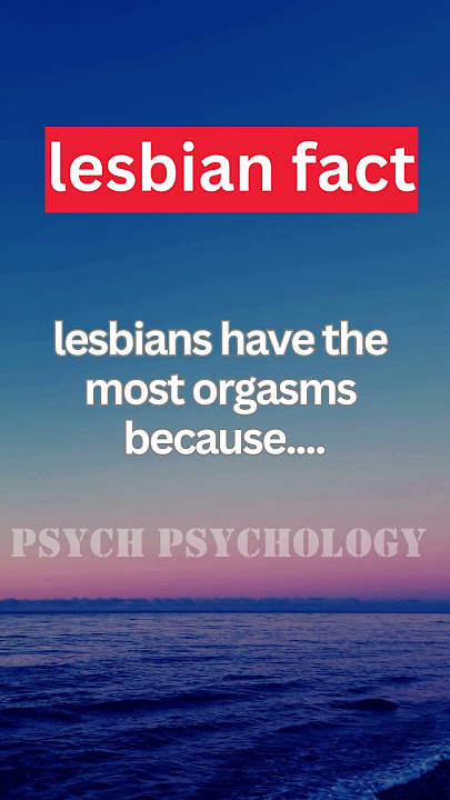 Lesbians orgasm more #shorts #lesbian