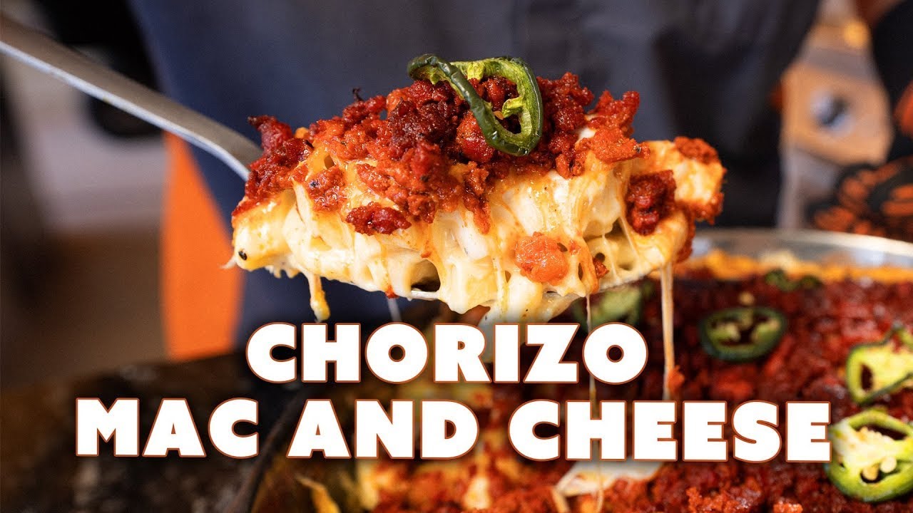 Smoked Chorizo Macaroni And Cheese | Ft. Kosmos Q