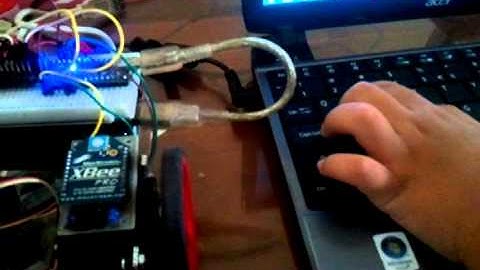 Arduino and Xbee Remote Motor Servo