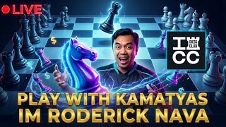 IM Roderick Nava will play games and share chess tips with users of the Internet Chess Club.