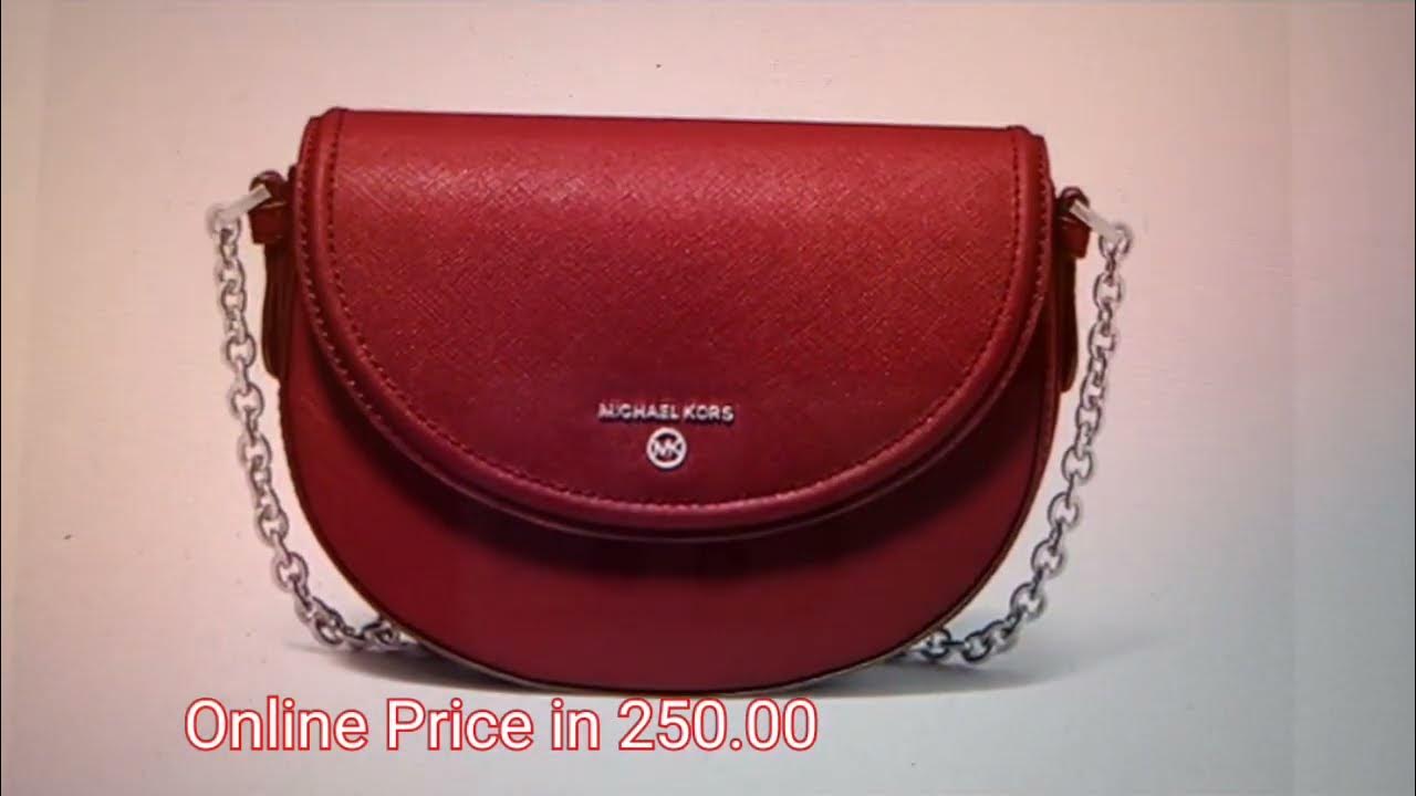 Michael Kors Jet Set Charm Saffiano Leather Crossbody Bag