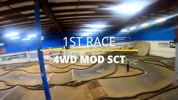 TEKNO ET410 FIRST RACE 4WD MOD SCT RACE, THE TRACK