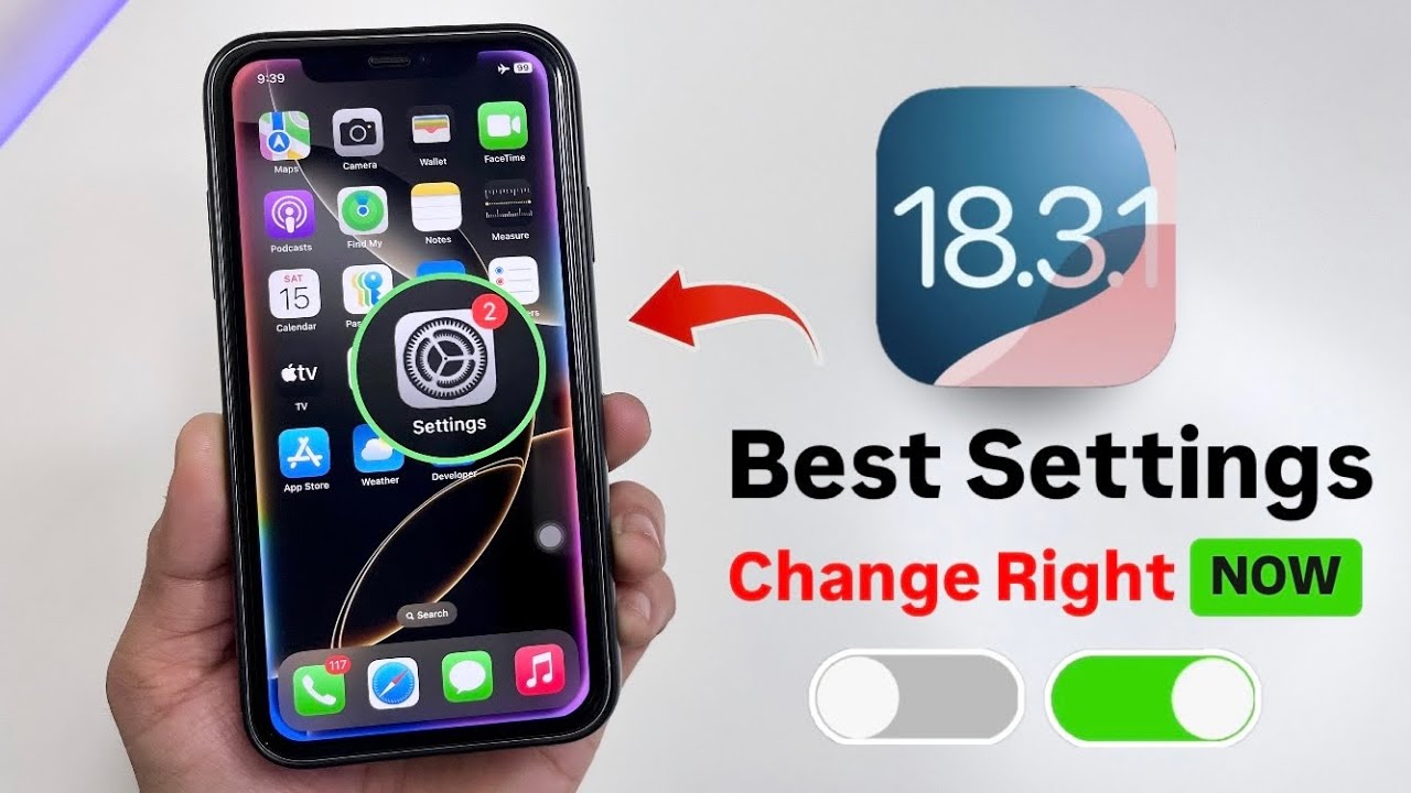 How To Change Setting In. X Ios iOS 18.3.1 Settings you Need to Change on your iPhone - YouTube
