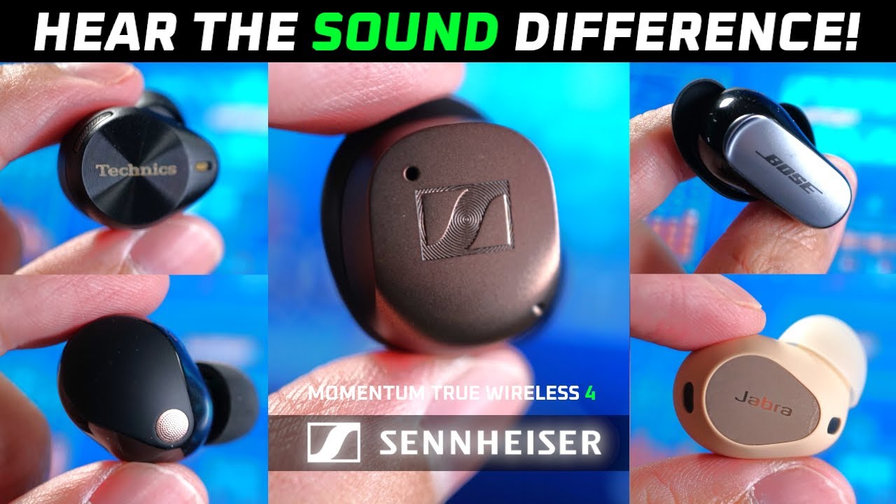 Sennheiser MTW4 Review vs Sony WF-1000XM5 vs the BEST! (Bose, Technics, Jabra)
