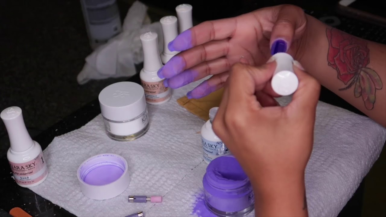 Dip Powder Nail Tutorial Easy Step By Step YouTube