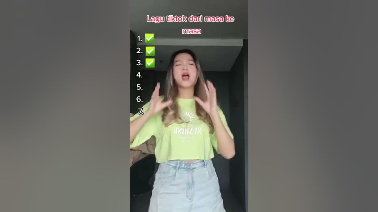 LAGU TIKTOK DARI MASA KE MASA LAGU TIKTOK DARI MASA KE MASA
