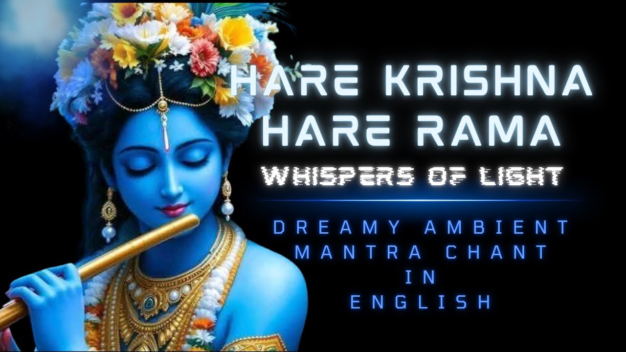 Hare Krishna Hare Rama – Dreamy Ambient Mantra Chant | Meditation Music for Inner Peace