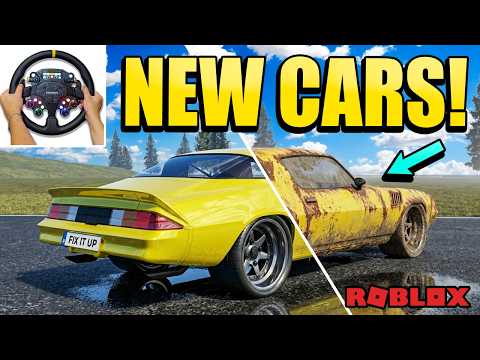 I Spent 2 HOURS Hunting NEW Cars in ROBLOX! | Fix it up