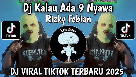 DJ KALAU ADA 9 NYAWA || DJ ALAMAK RIZKY FEBIAN VIRAL TIKTOK TERBARU 2025 
