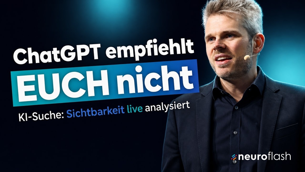 KI-Suche: Warum ChatGPT eure Konkurrenz empfiehlt