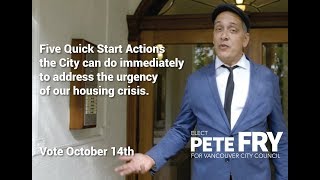 On Housing - Pete Fry for Vancouver City Council
