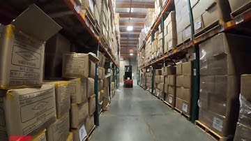 Big Joe J2 Joey Order Picker Stock Chaser in Action from TOTAL WAREHOUSE