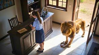 Lion Asked Girl For Help, A Few Minutes Later Something Terrible Happened