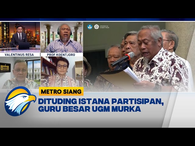 Guru Besar UGM Murka Disebut Partisipan Oleh Istana class=