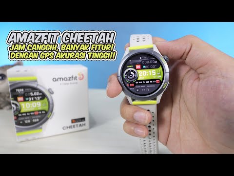 Видео: Amazfit Cheetah Round!! Smartwatch Canggih,Tipis,Kaya Fitur!!