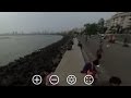 Overcast At Mumbai's Marine Drive: A 360 Degree View