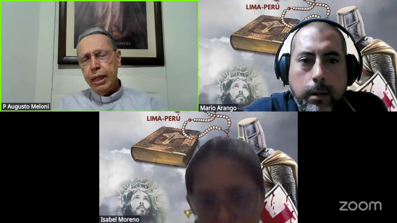 Sesón N° 182. Curso de Catecismo de la Iglesia Católica con la guía del P. Augusto Meloni Navarro.