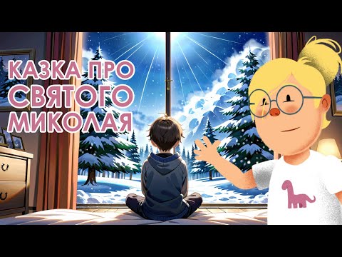 Мультик про Святого Миколая для дітей Зимові казки 
