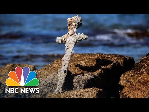 Diver Finds Sword, Believed To Be 900-Years-Old From The Crusades