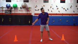 Crossover Drill exercise demonstration by Dr. Brian Fischer