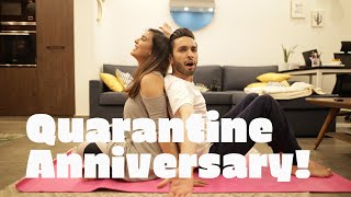 HOW TO CELEBRATE YOUR ANNIVERSARY AT HOME DURING QUARANTINE!