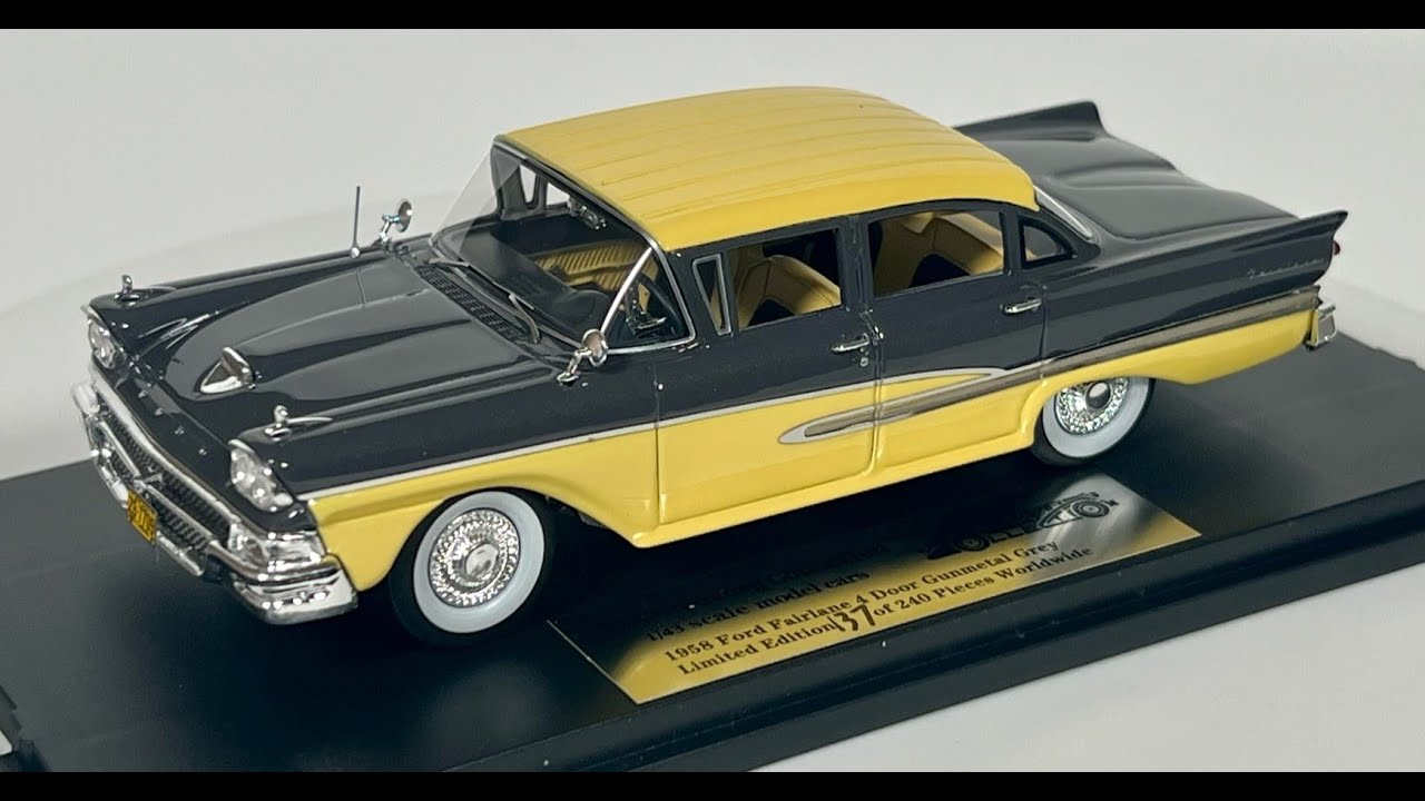 Unboxing Goldvarg's '58 Ford Fairlane 4-Door - YouTube