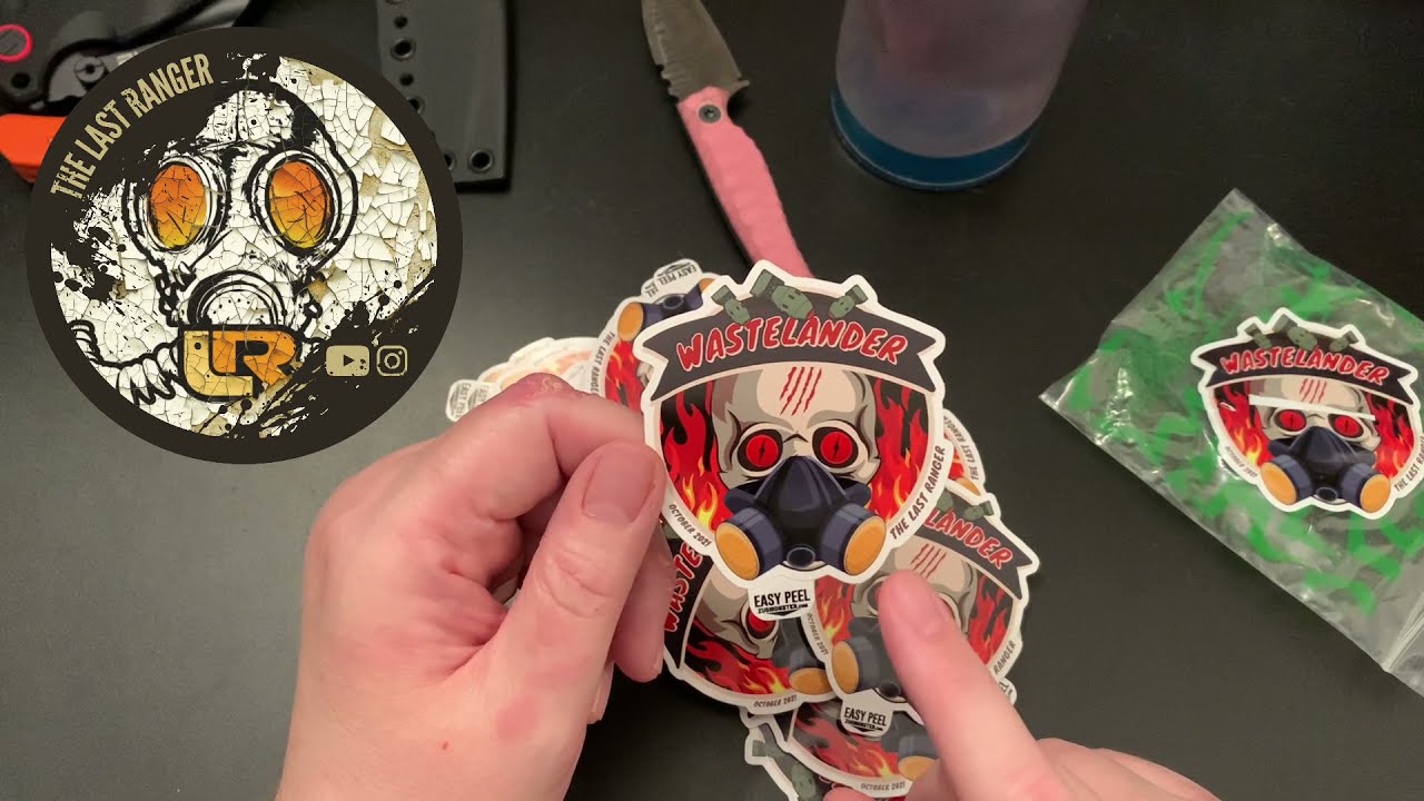 Mail Call: Wastelander Stickers Arrive at the Bunker