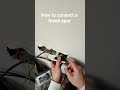 how to  connect a fused spur start to finish #diy #electrician #electricaltools #extensionsocket