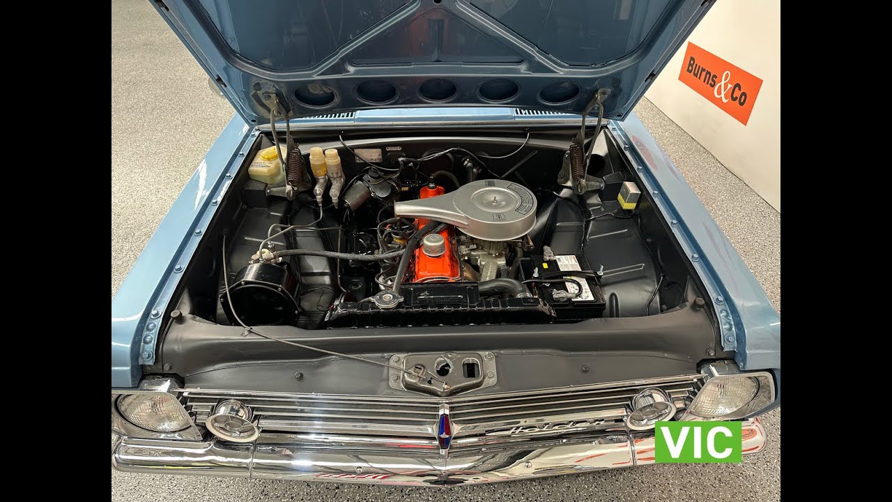 1967 Holden HR Premier 186S Manual 4 Speed - Engine Video
