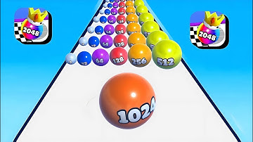 2048 Balls 3D Merge Ball All Levels walkthrough gameplay (Part - 2)