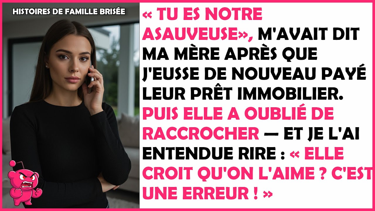 Ma mère pensait que l'appel était terminé — puis elle a dit : « Elle croit qu'on l'aime ? »