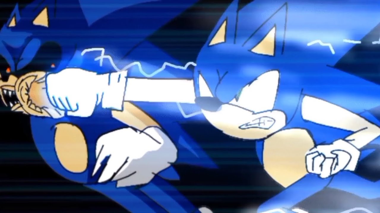 CORRENDO DO SONIC DOIDO!!! V.S. Sonic.EXE Confronting Yourself 