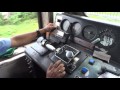 [IRFCA] Loco Pilot applies Brake, Dynamic Braking full process in WDP4 Engine